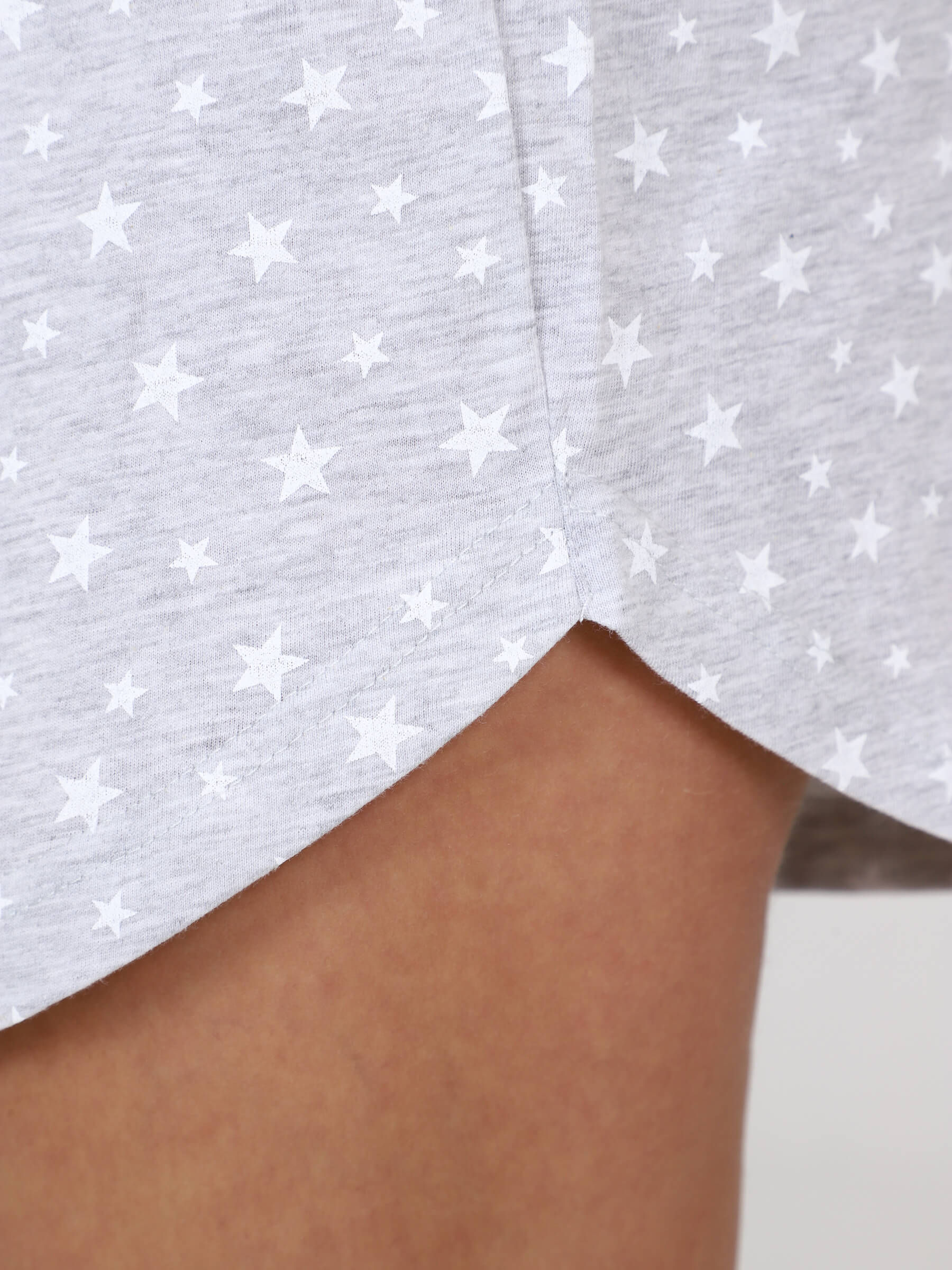 Пижама женская кулирка 6.145 кармеланж, звезды