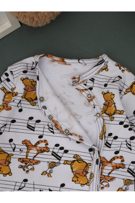 15.52 Комбинезон для новорожденных, белый, дисней