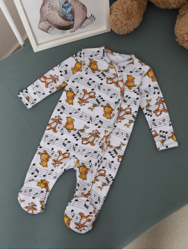 15.52 Комбинезон для новорожденных, белый, дисней