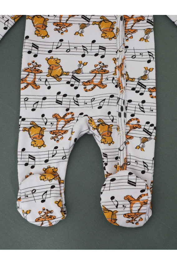 15.52 Комбинезон для новорожденных, белый, дисней