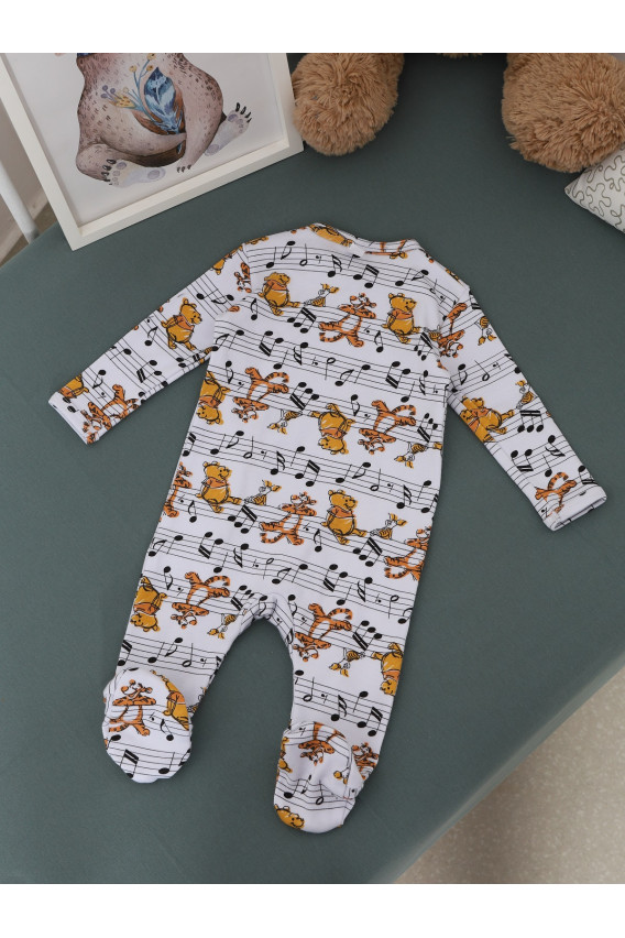 15.52 Комбинезон для новорожденных, белый, дисней