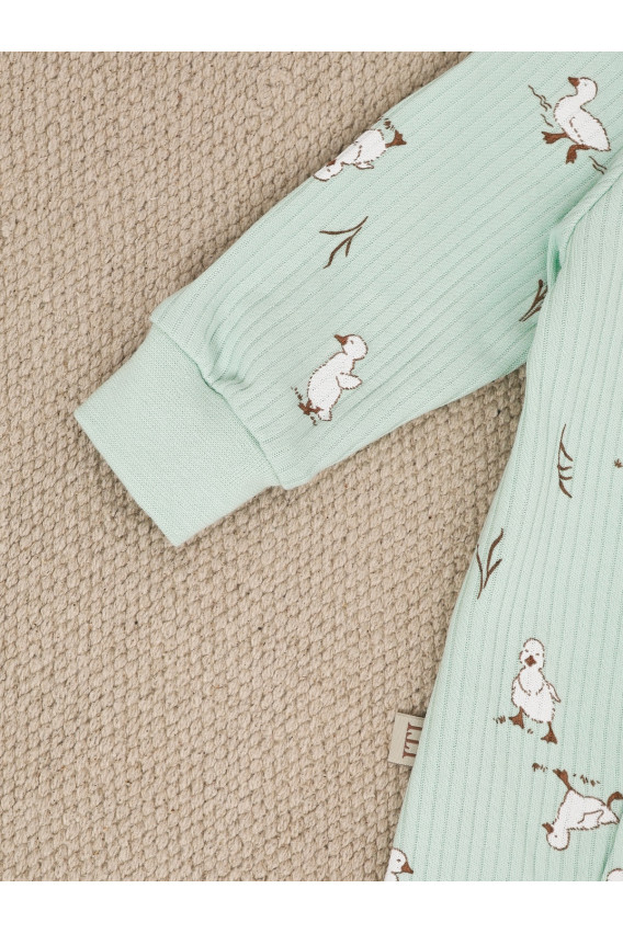 15.49 Набор из двух комбинезонов, экрю, нефрит