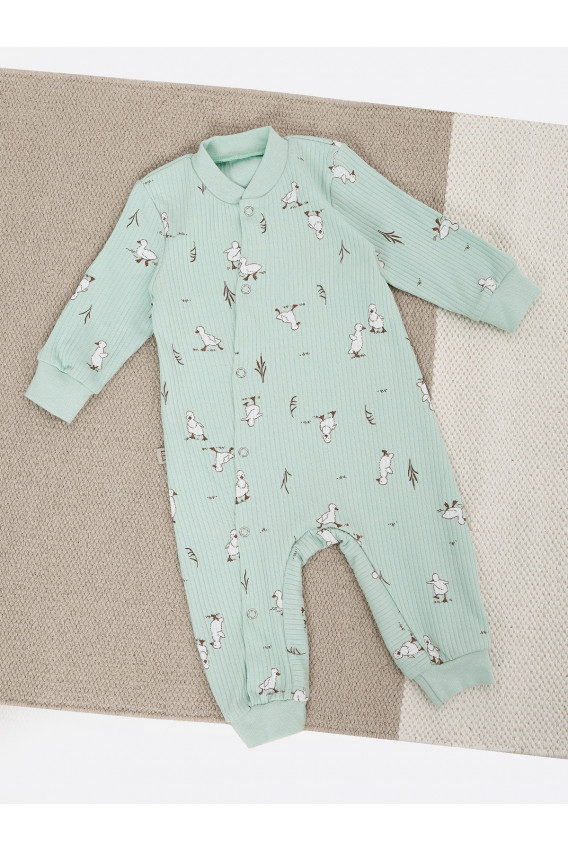 15.49 Набор из двух комбинезонов, экрю, нефрит