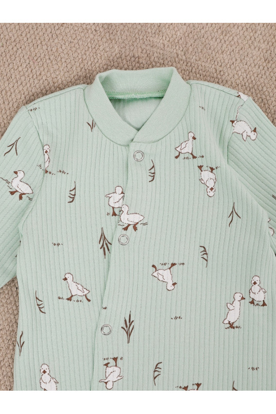 15.49 Набор из двух комбинезонов, экрю, нефрит