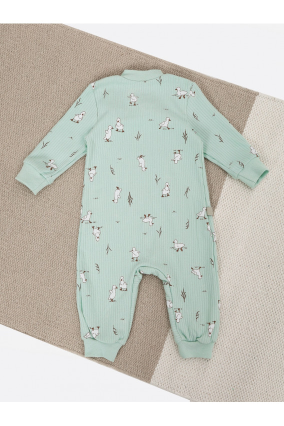 15.49 Набор из двух комбинезонов, экрю, нефрит