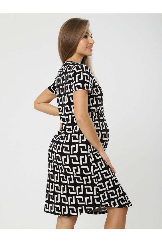 Платье 8.105 черный, фенди