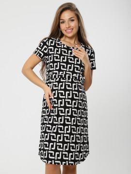 Платье 8.105 черный, фенди