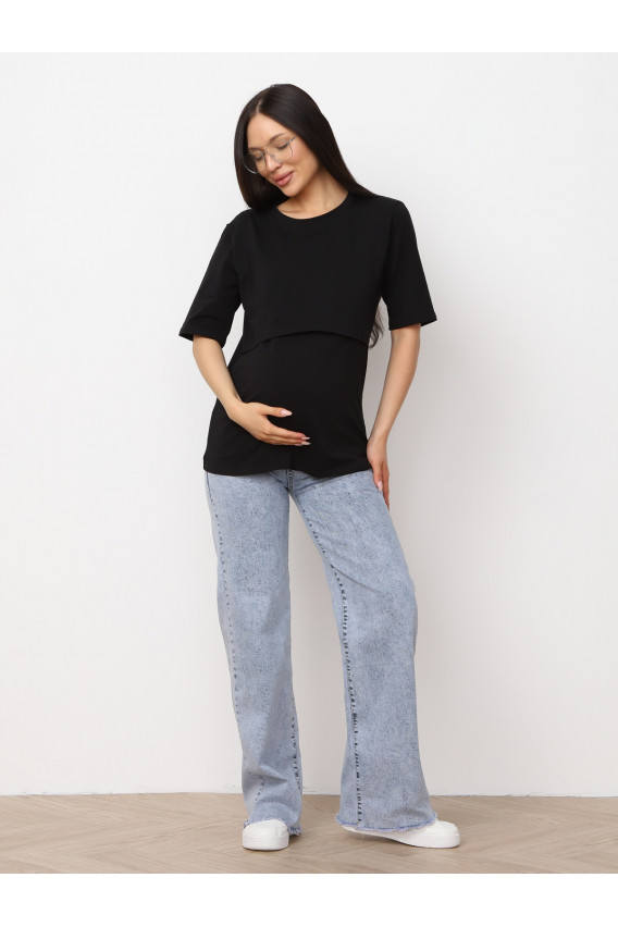 Футболка оверсайз 8.162 черный