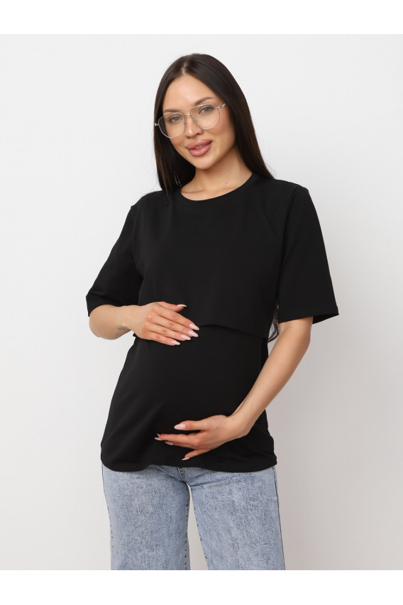 Футболка оверсайз 8.162 черный