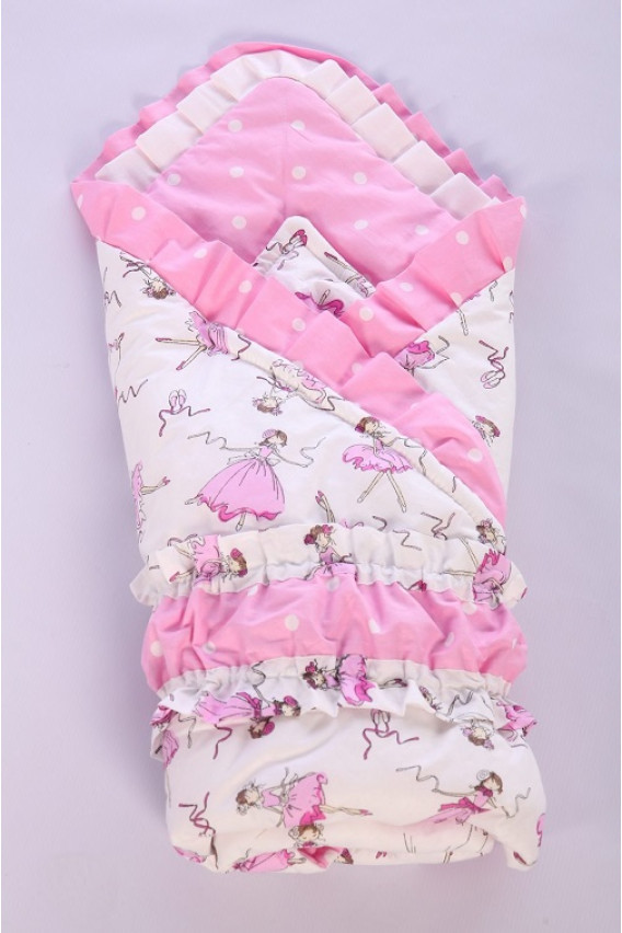 Одеяло-конверт для новорожденного 8.68-Ю микс расцветки