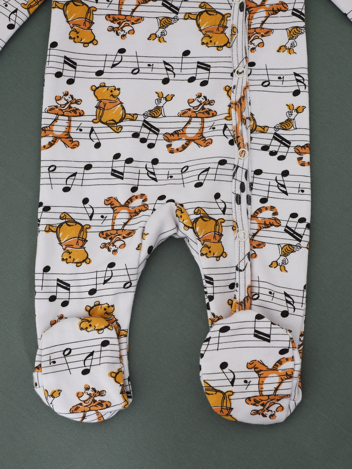 15.52 Комбинезон для новорожденных, белый, дисней