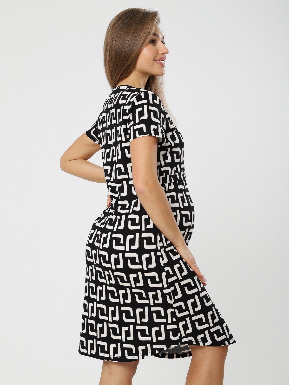 Платье 8.105 черный, фенди