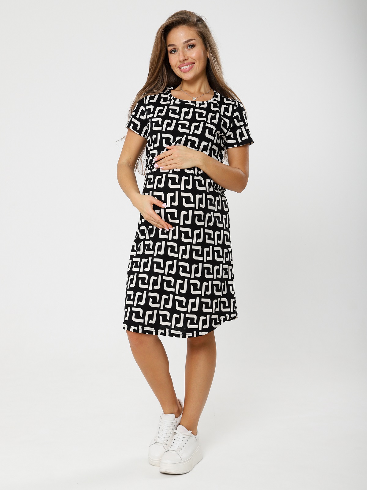 Платье 8.105 черный, фенди