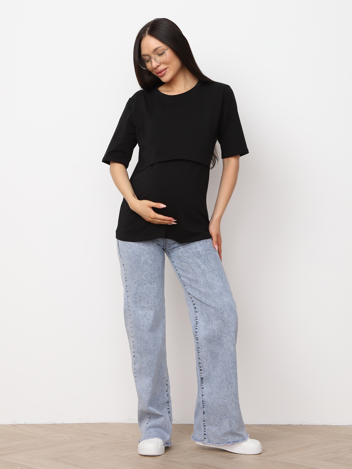 Футболка оверсайз 8.162 черный